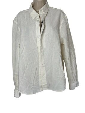Zara cream button up